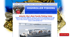 Desktop Screenshot of highrollerfishing.com